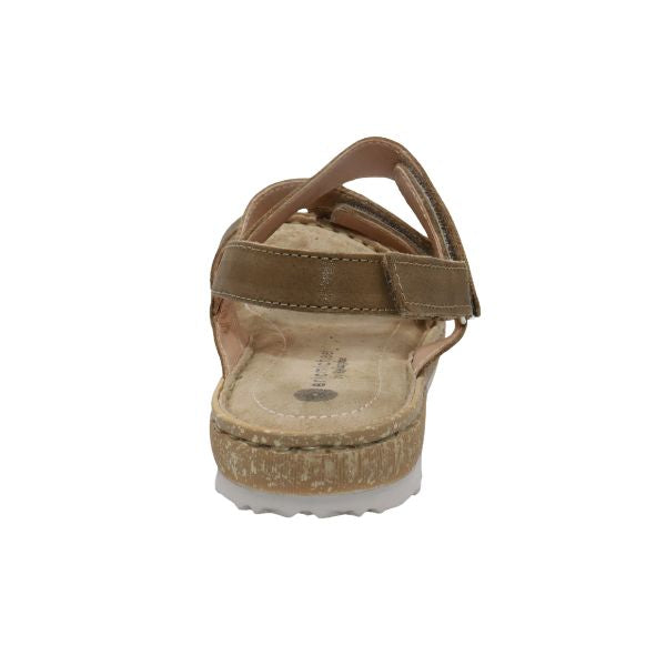 Eric Michael Laine Triple-Strap Adjustable Sandal