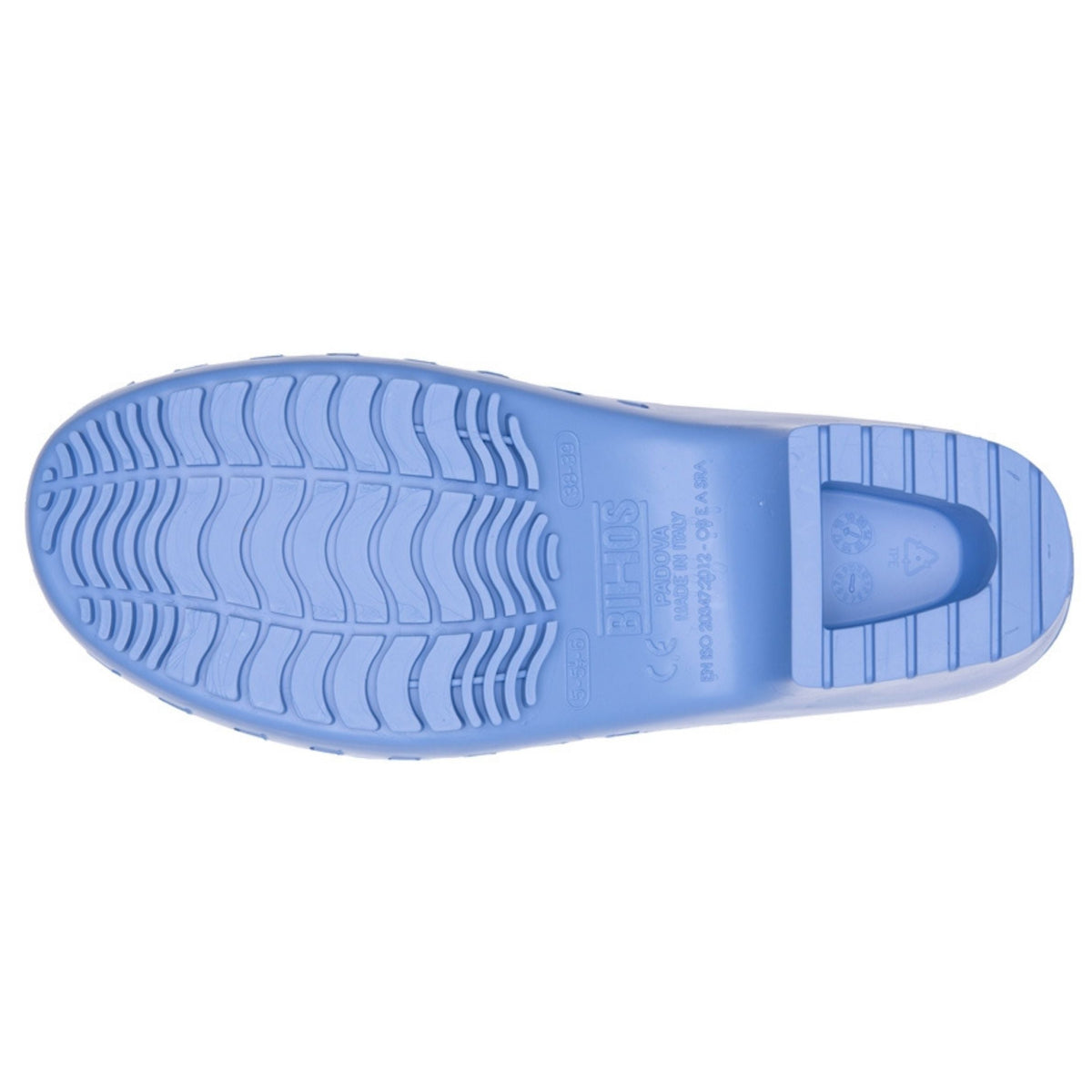 Calzuro Classic With Holes Light Blue β sole view