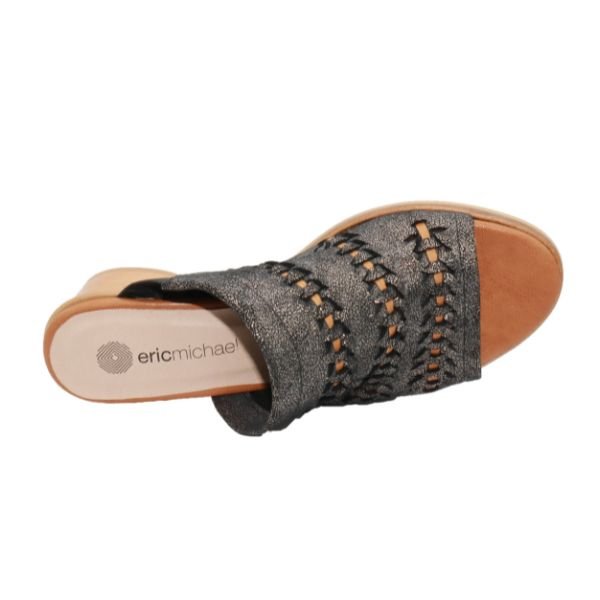Eric Michael Lisbon Women’s Cork Wedge Slide Sandal