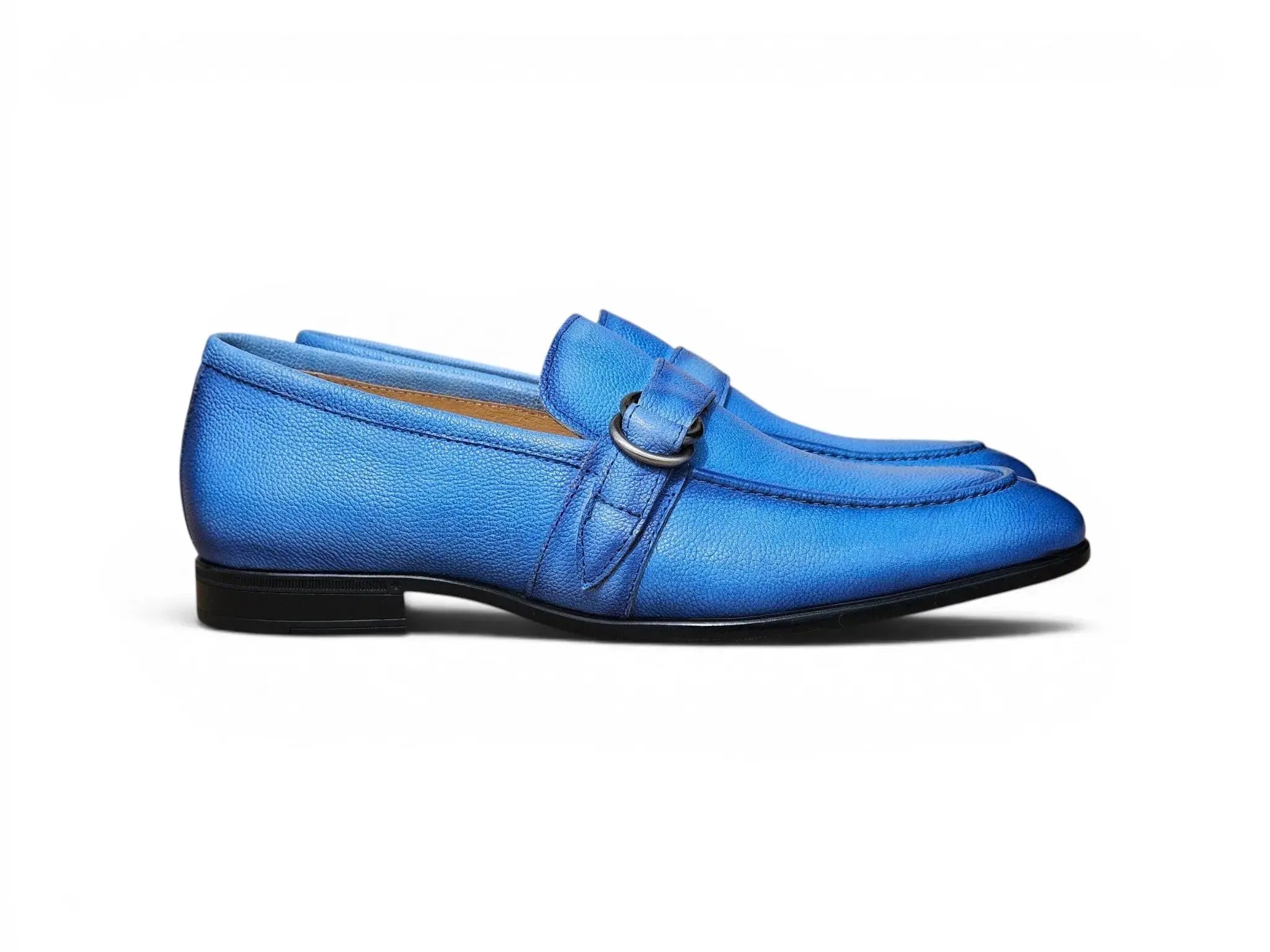 Loafer Shoes in Double D-Ring Carrucci Shoes Men's