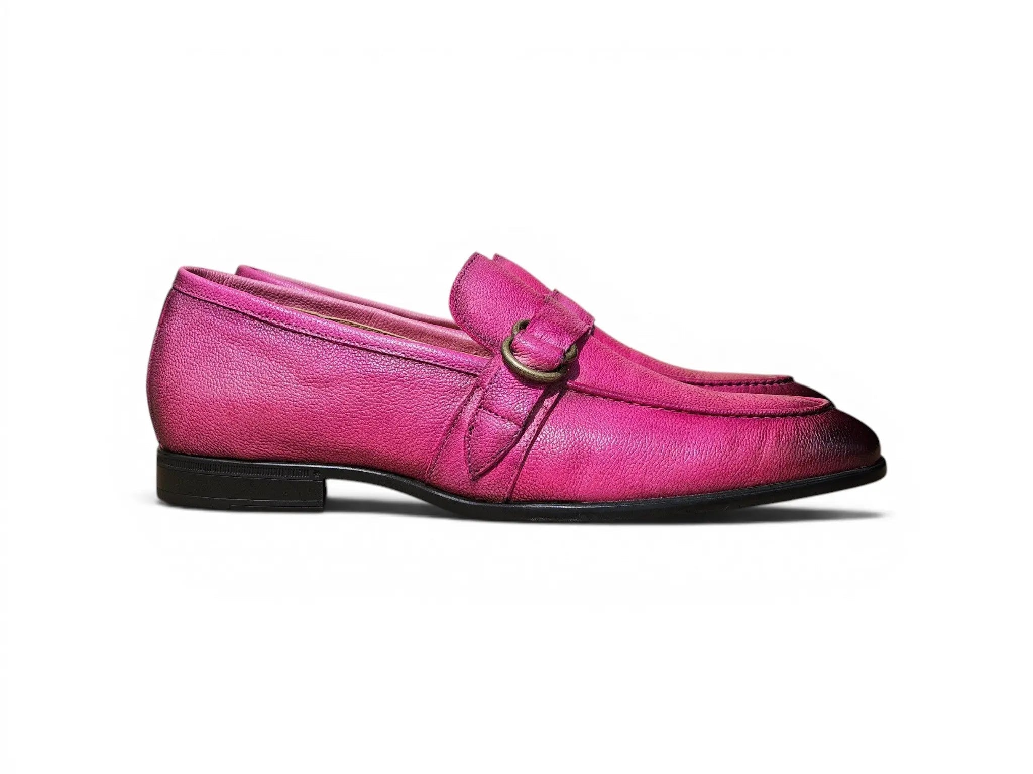 Loafer Shoes in Double D-Ring Carrucci Shoes Men's