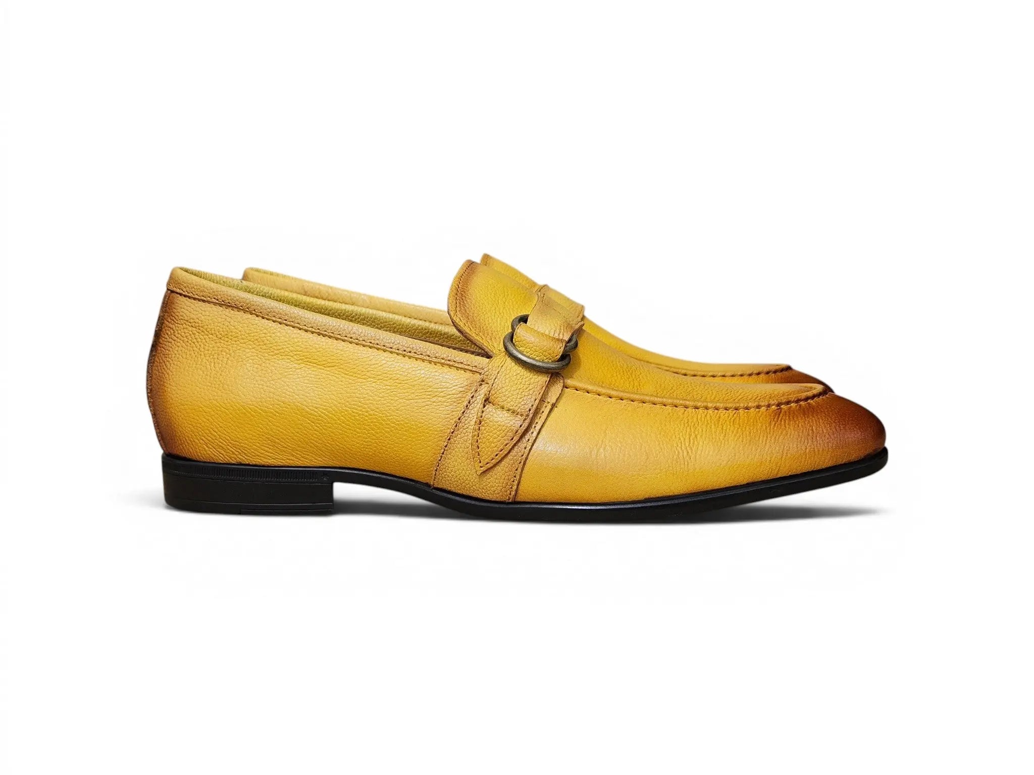 Loafer Shoes in Double D-Ring Carrucci Shoes Men's
