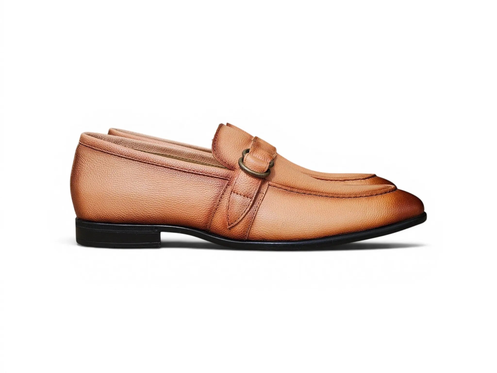 Loafer Shoes in Double D-Ring Carrucci Shoes Men's