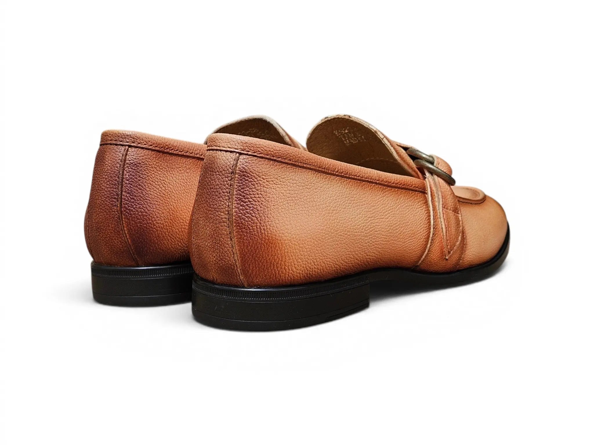 Loafer Shoes in Double D-Ring Carrucci Shoes Men's