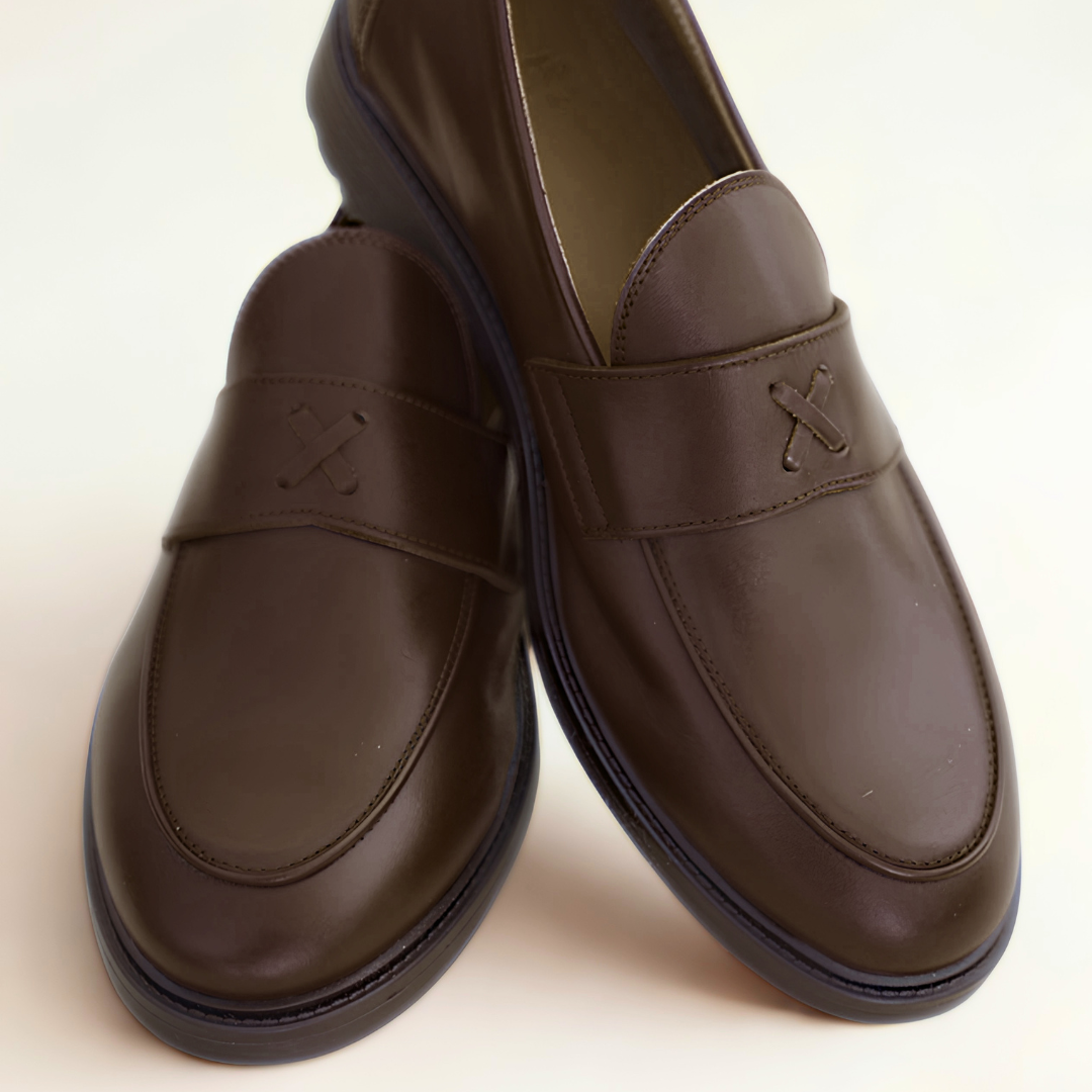 Del Toro Shoes Men's Brown Leather Lug Centesimo