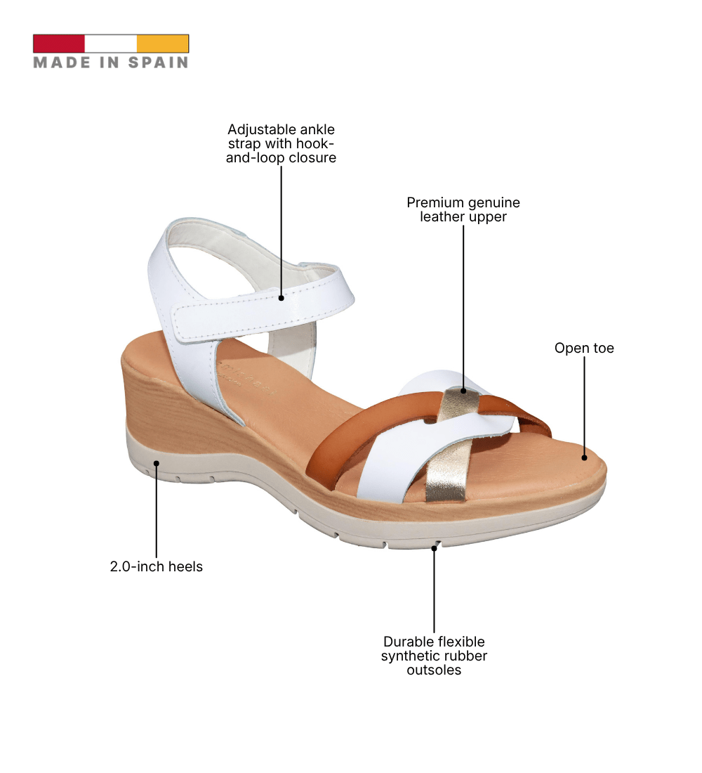 Eric Michael Lyla Women’s Comfortable Wedge Sandal