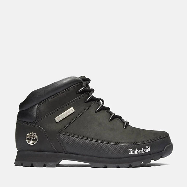 Timberland Euro Sprint Mid Men's Boots — Black Leather
