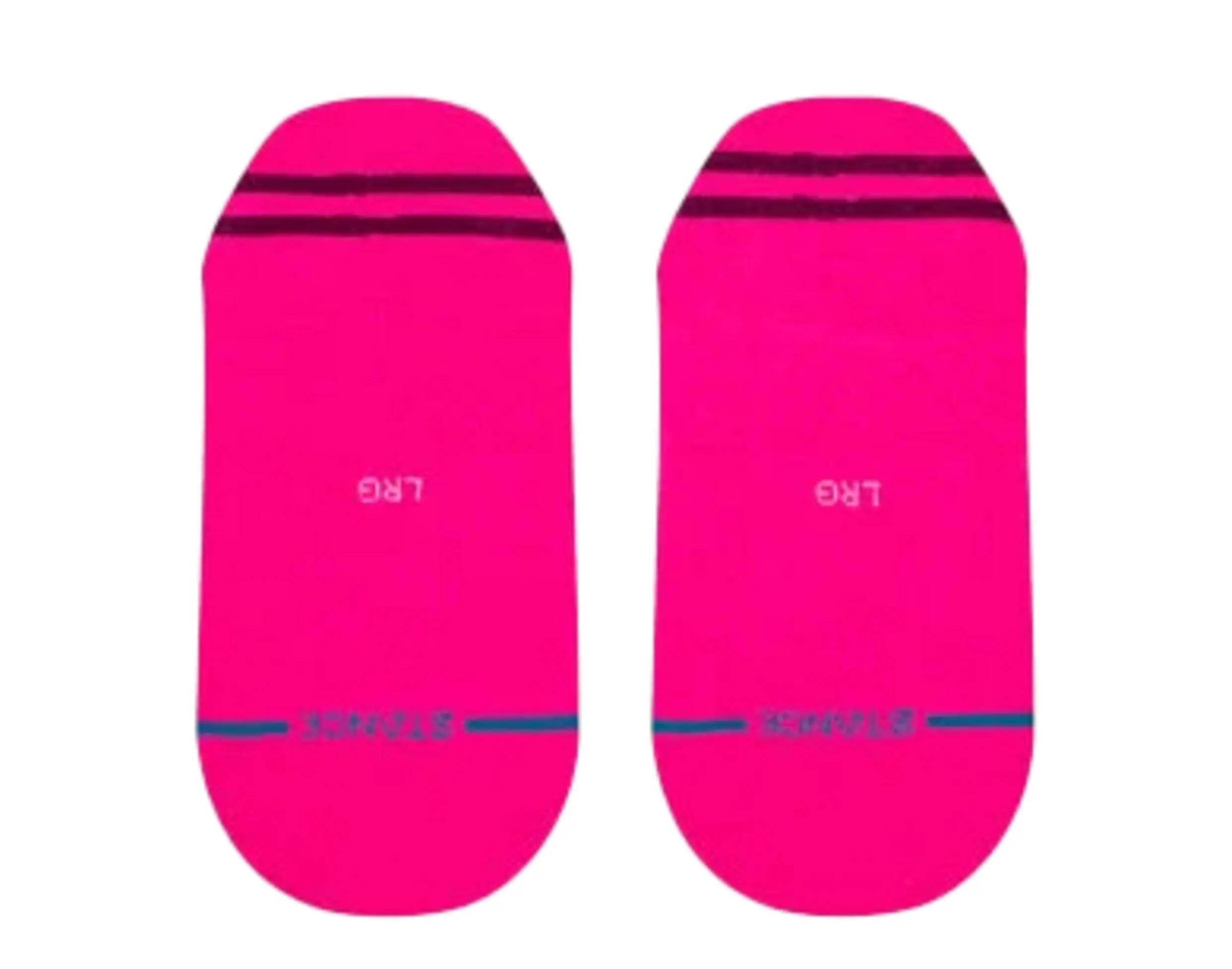 Stance Gamut 2 No Show Socks Fuschia Pink