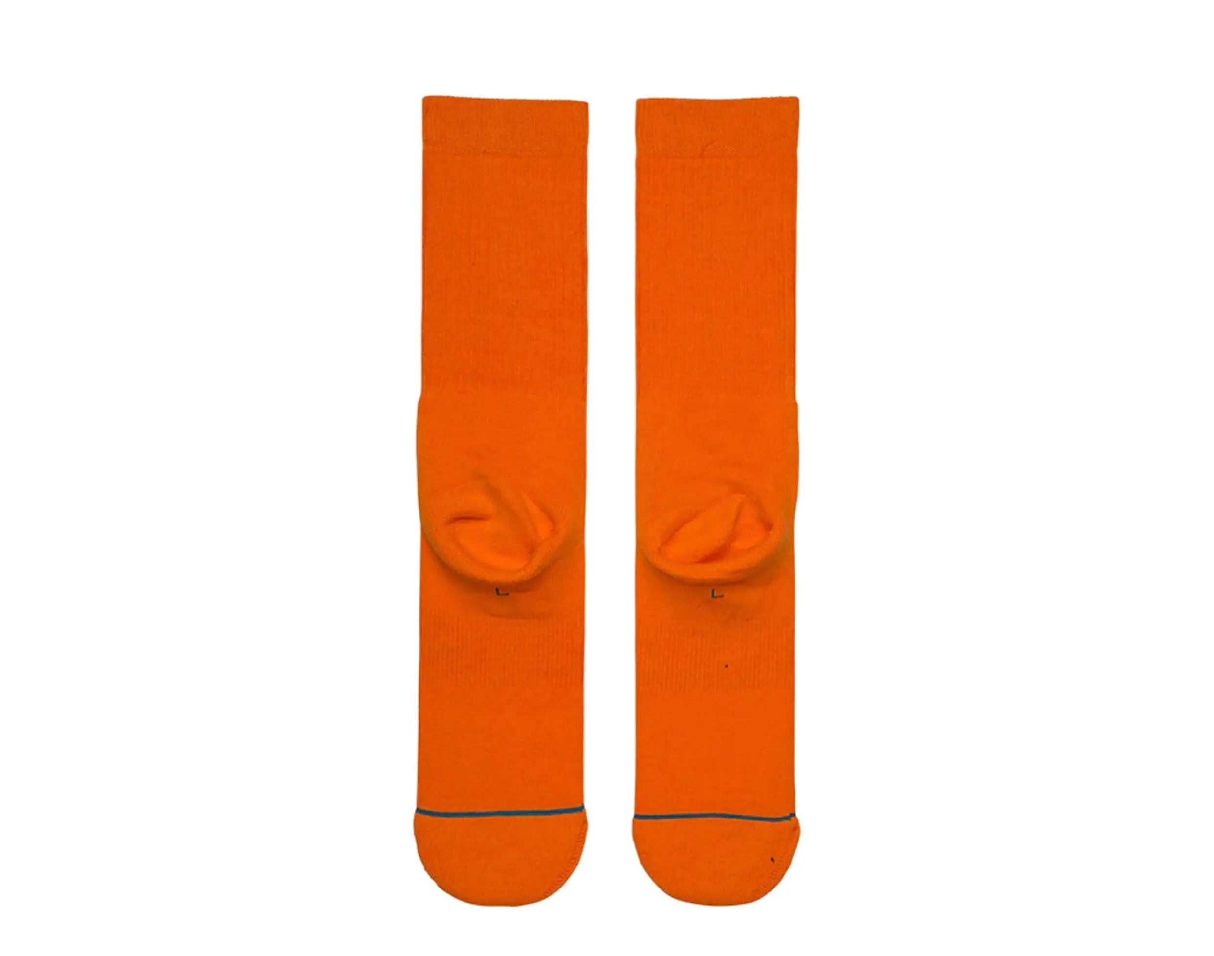Stance Icon Classic Crew Socks Orange