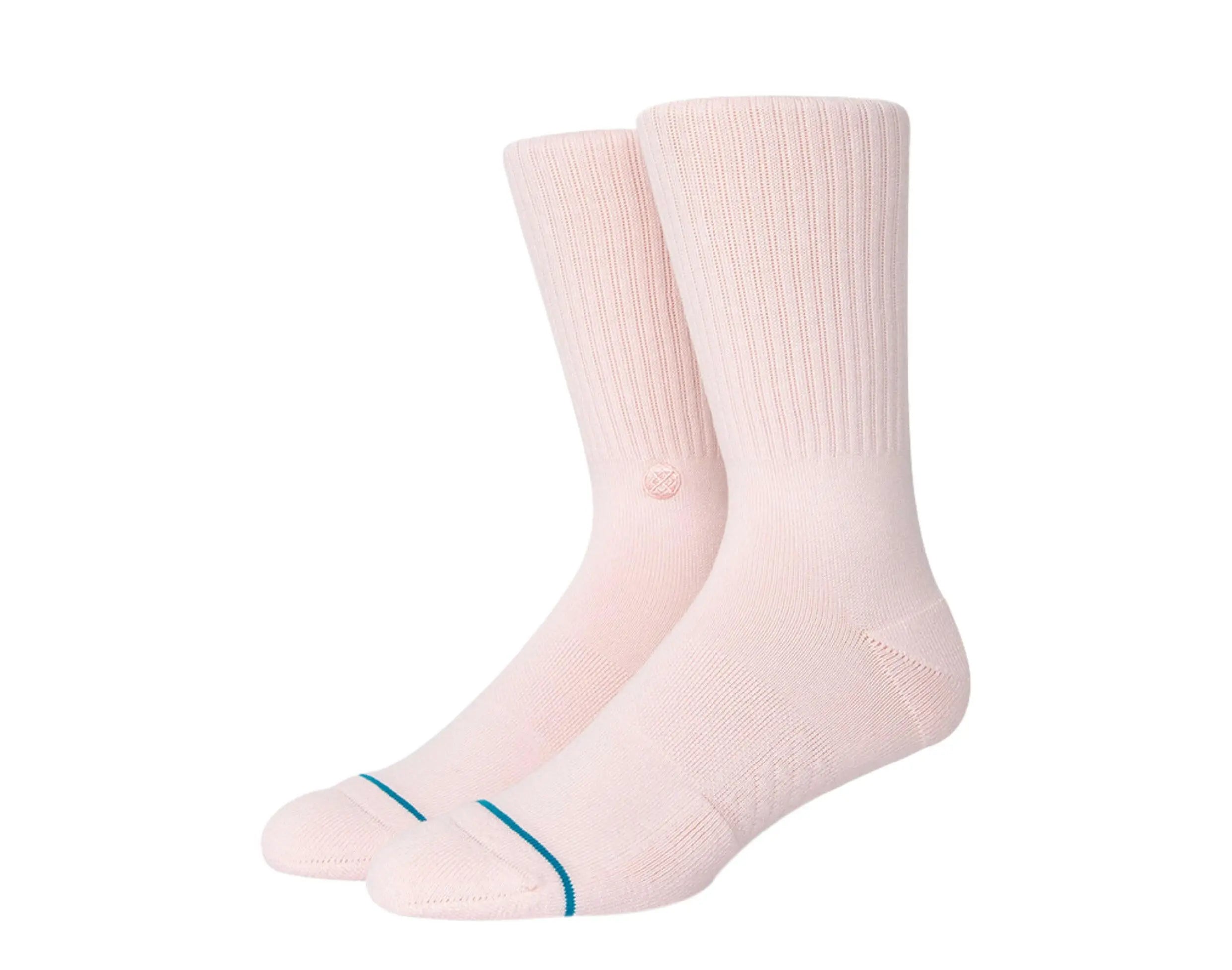Stance Icon Classic Men's Crew Socks — Pink