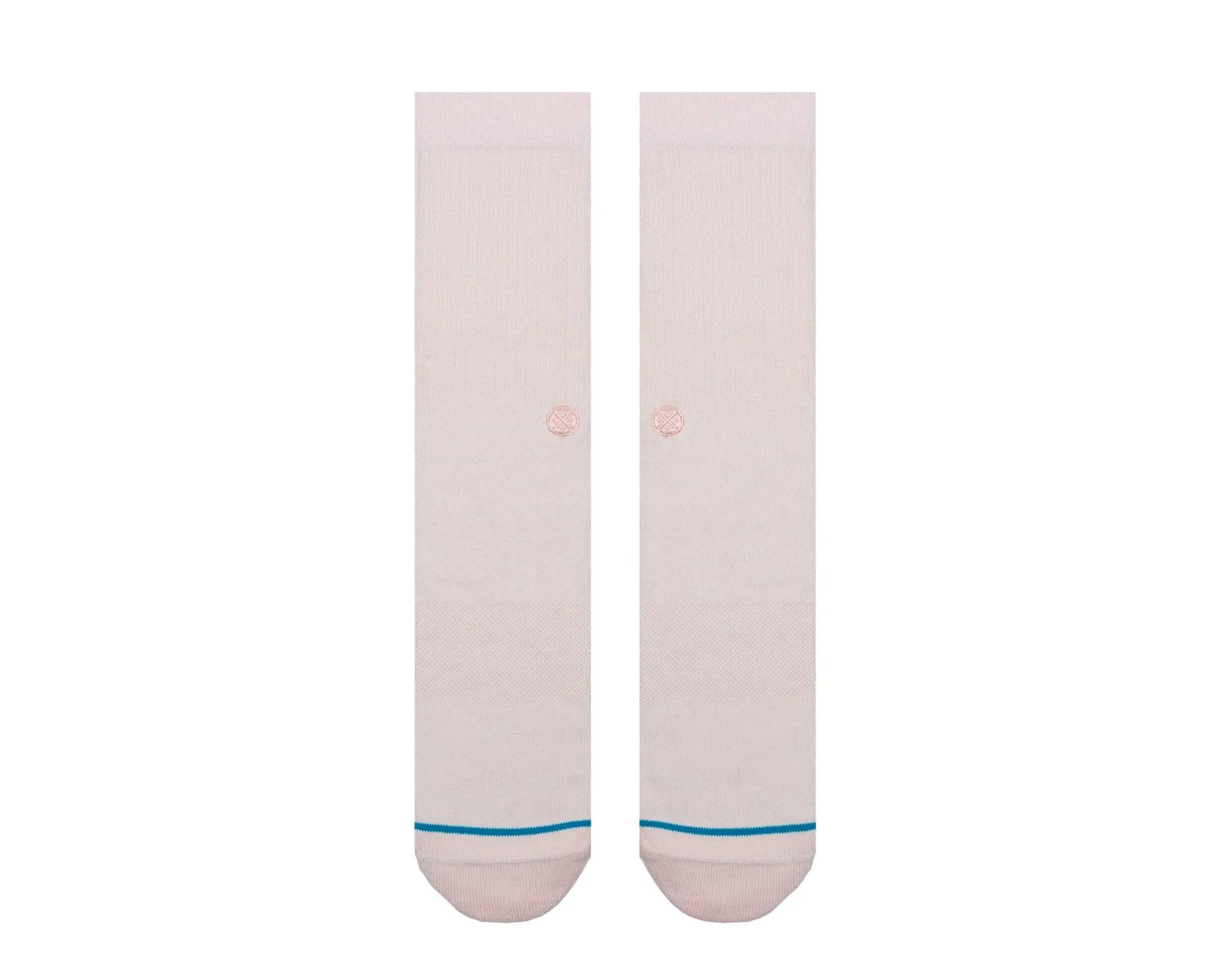 Stance Icon Classic Men Crew Socks Pink