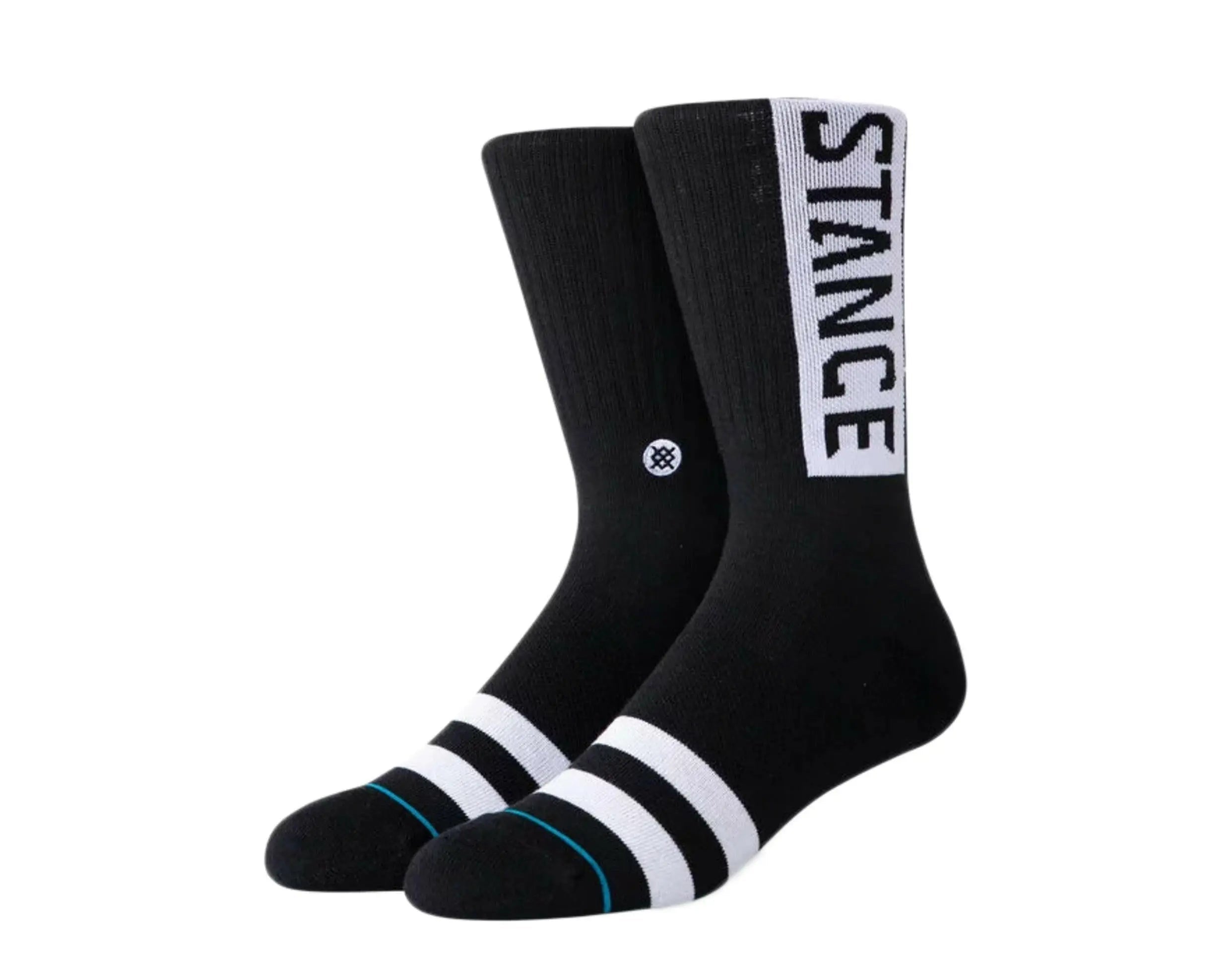 Stance UnCommon Solids Classic OG Men's Crew Socks — Black