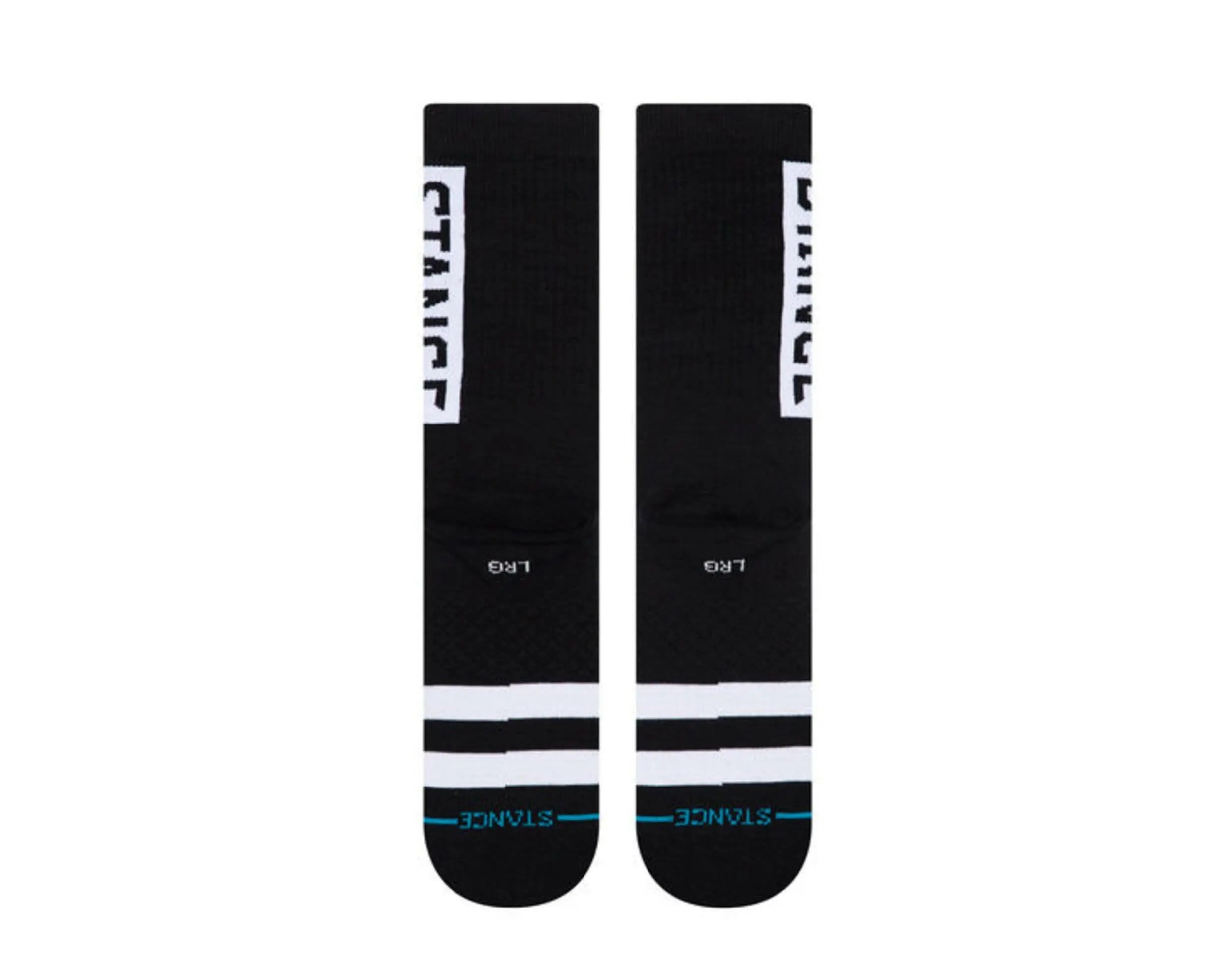 Stance UnCommon Solids Classic OG Men Crew Socks Black