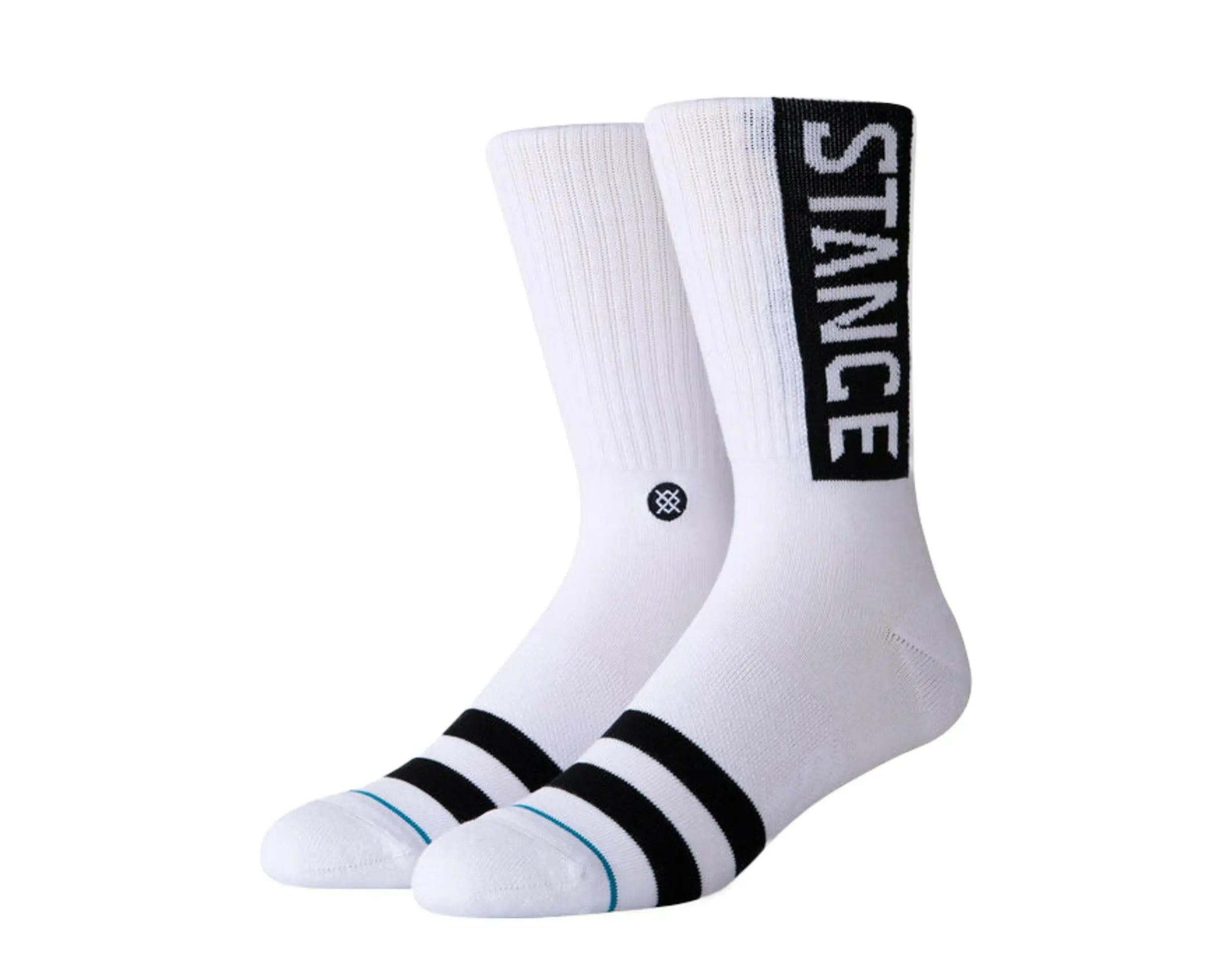 Stance UnCommon Solids Classic OG Men's Crew Socks — White