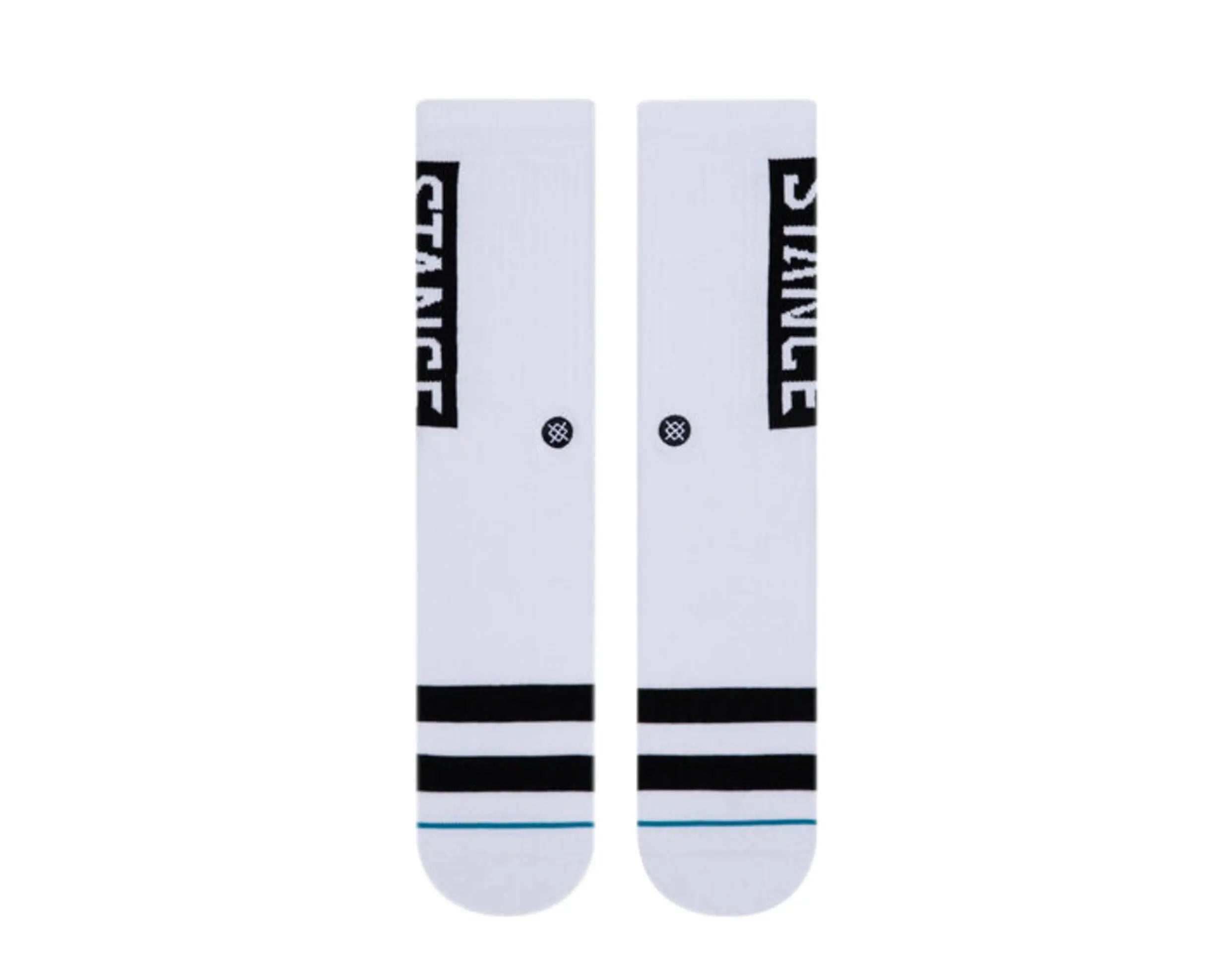 Stance UnCommon Solids Classic OG Crew Socks White