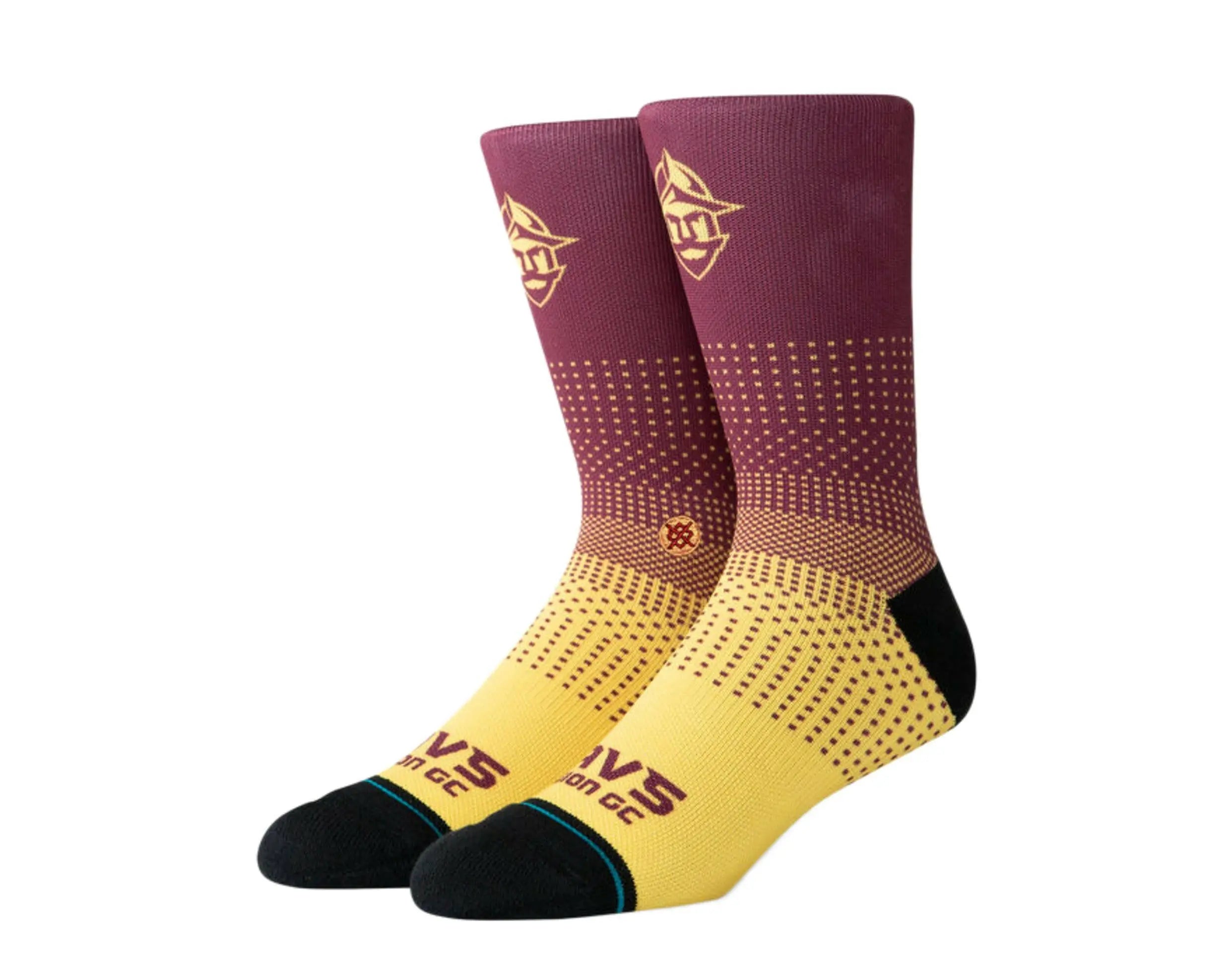Stance Cavs Legion GC 2K Men's Crew Socks — Burgundy