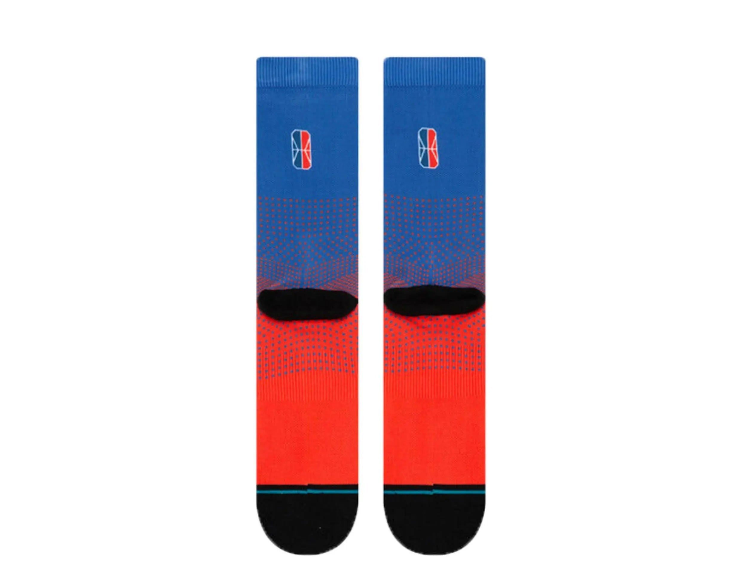 Stance Casual NBA Detroit Pistons Gaming GC 2K Crew Socks Blue/Red