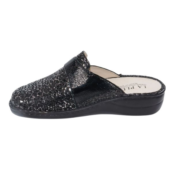 Marge Adjustable Leather Mule