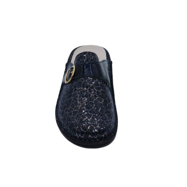 Marge Adjustable Leather Mule