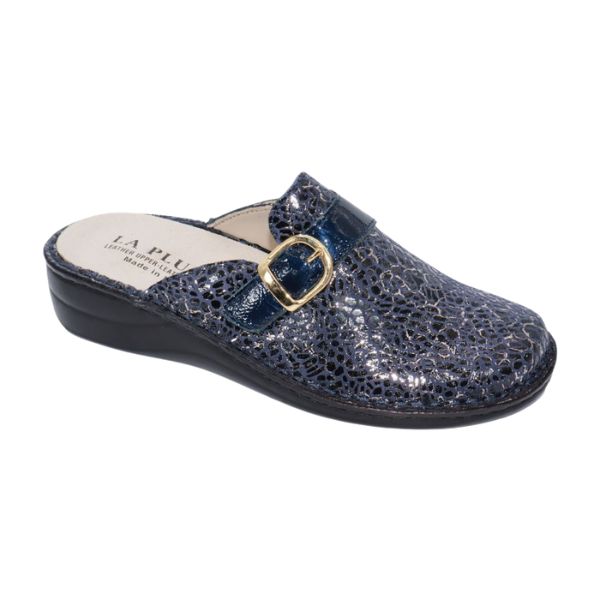 Marge Adjustable Leather Mule
