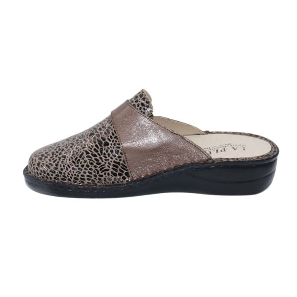 Marge Adjustable Leather Mule
