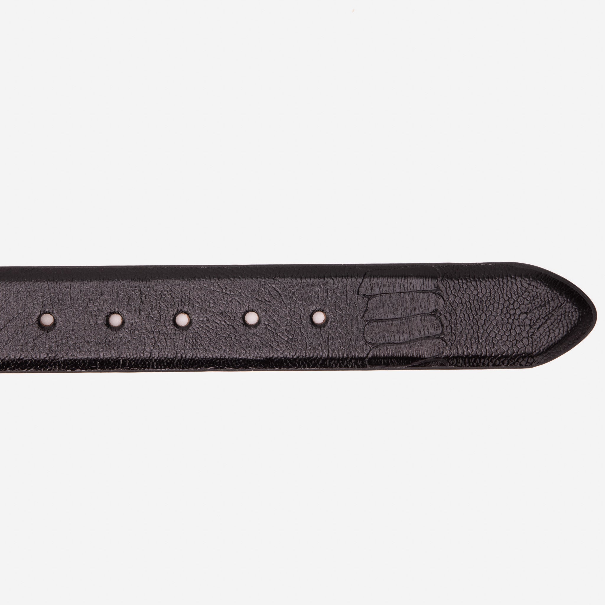 The Bangkok Black Calfskin Belt