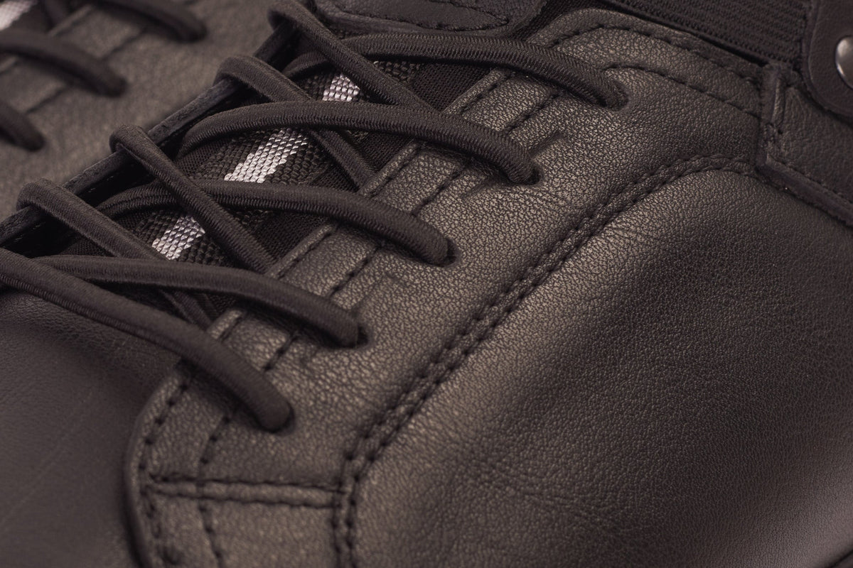 Vinci Leather The Mumbai Black Leather Men Sneaker Final Sale! – product view 3
