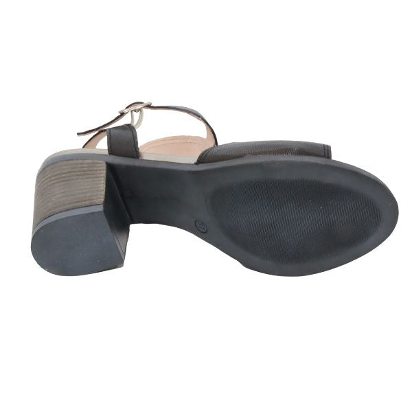 Eric Michael Madrid Women’s Leather Low Wedge Sandal