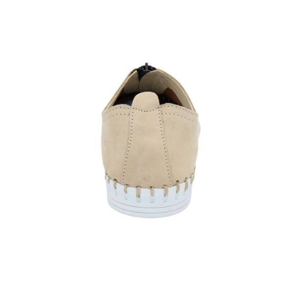 Eric Michael Marlo Leather Zipper Slip-On Sneaker