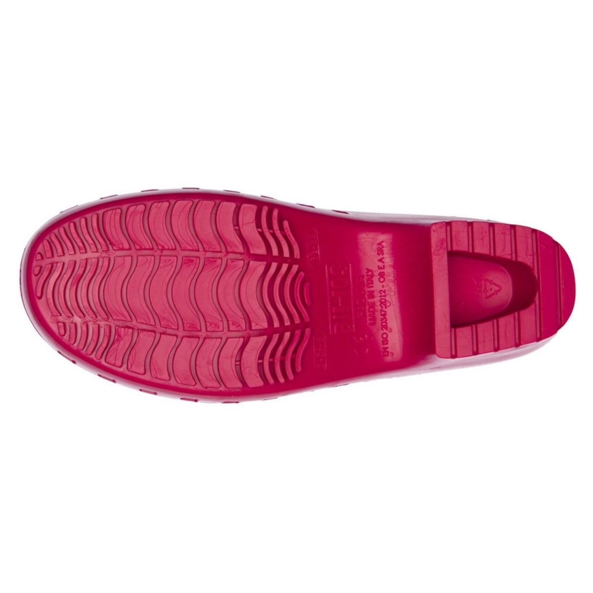 Calzuro Classic Without Holes Maroon – sole view