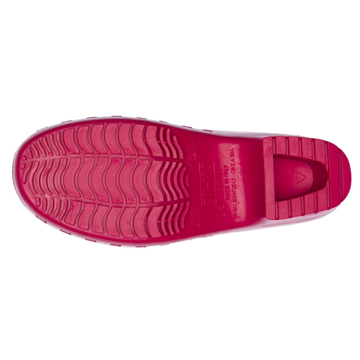 Calzuro Classic With Holes Maroon – sole view