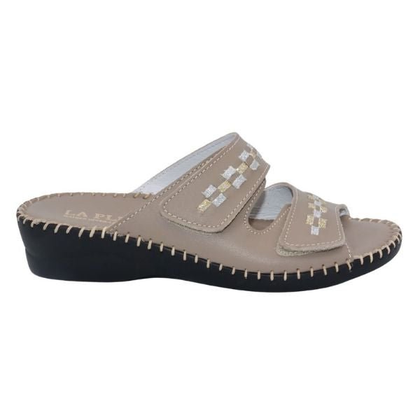 Martina Dazzle Leather Sandal