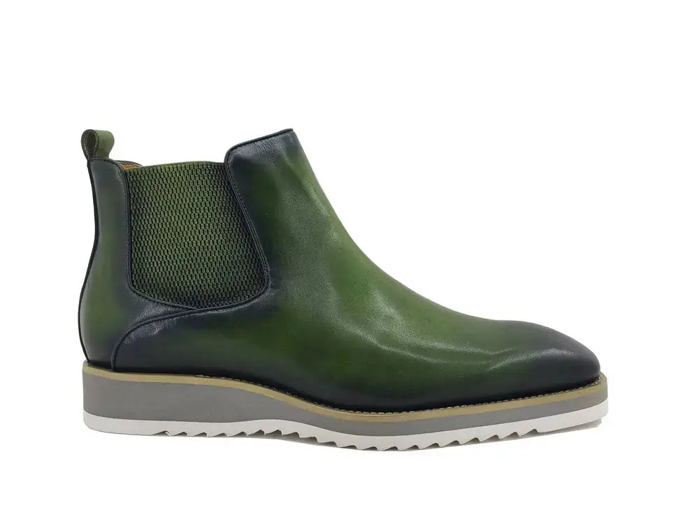 Carrucci Shoes Patina Chelsea Men's Calfskin Leather KB515 15 view 18