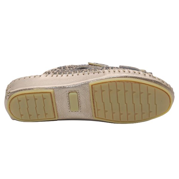 Jen Animal Print Leather Slide