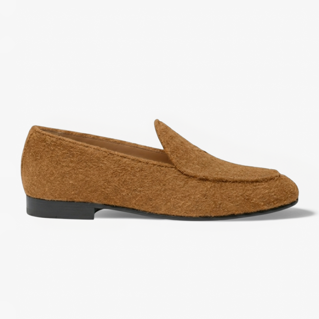 Del Toro Shoes Men's Teddy Textured Suede Milano Loafer