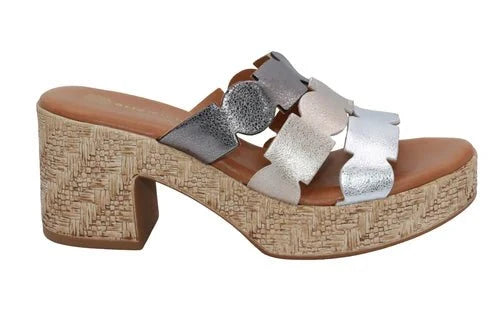 Eric Michael Minka Women’s Suede Platform Sandal