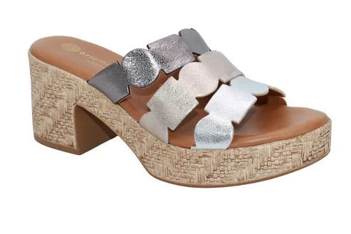 Eric Michael Minka Women’s Suede Platform Sandal