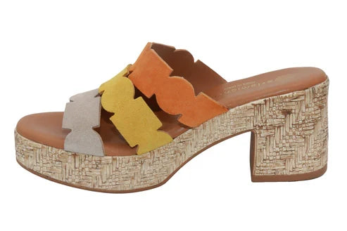 Eric Michael Minka Women’s Suede Platform Sandal