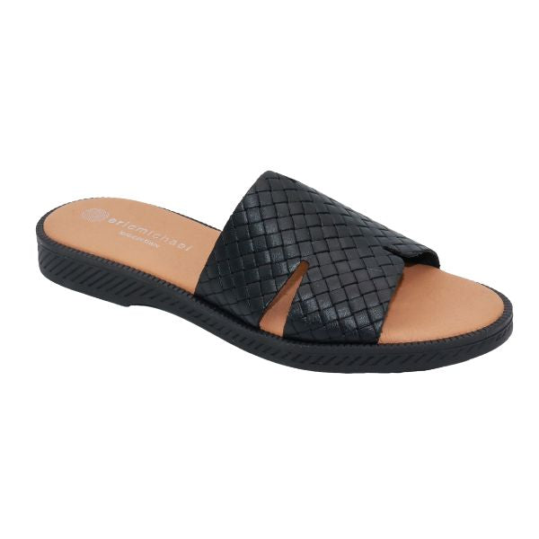 Eric Michael Molly Laser-Cut Slide Sandal