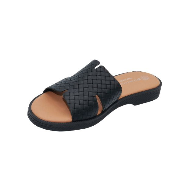 Eric Michael Molly Laser-Cut Slide Sandal