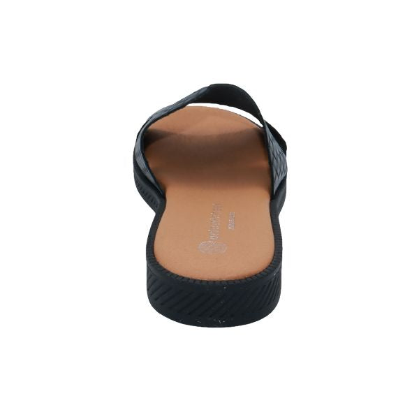 Eric Michael Molly Laser-Cut Slide Sandal
