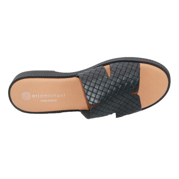Eric Michael Molly Laser-Cut Slide Sandal