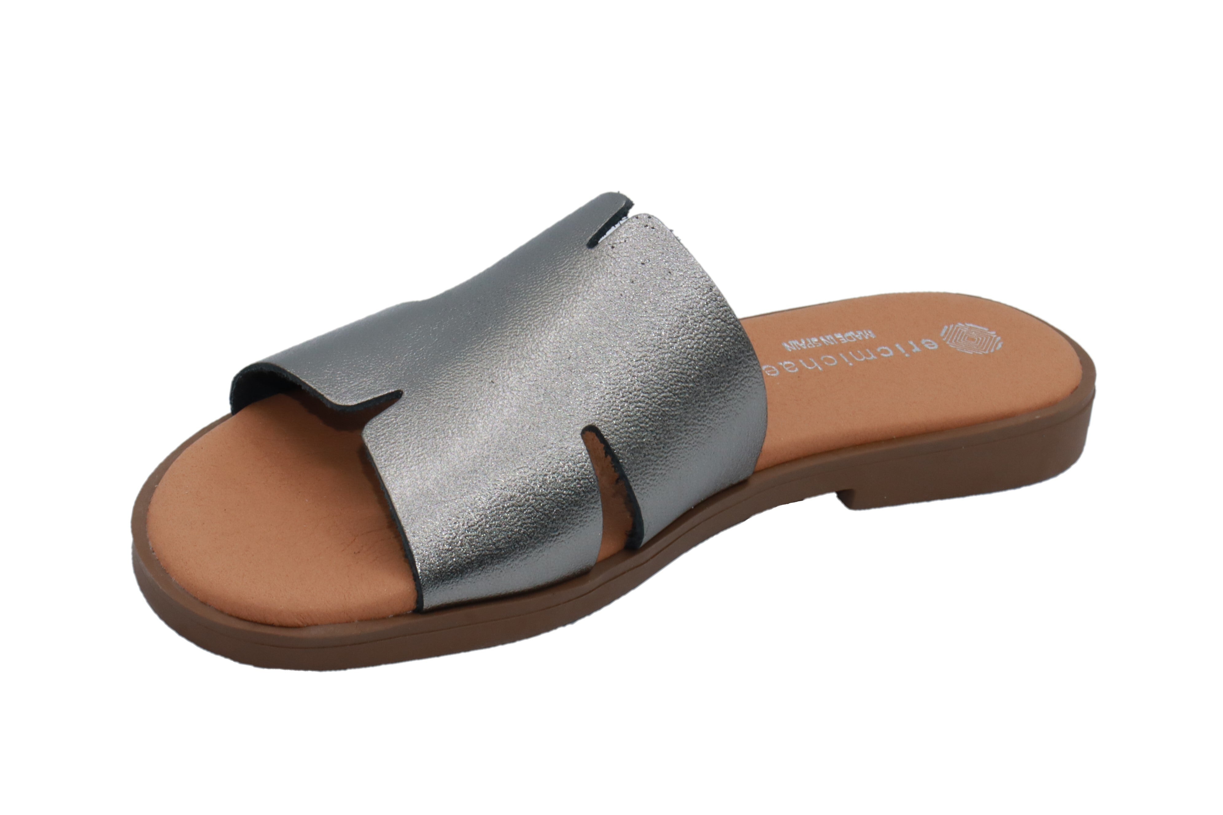 Eric Michael Molly Laser-Cut Slide Sandal