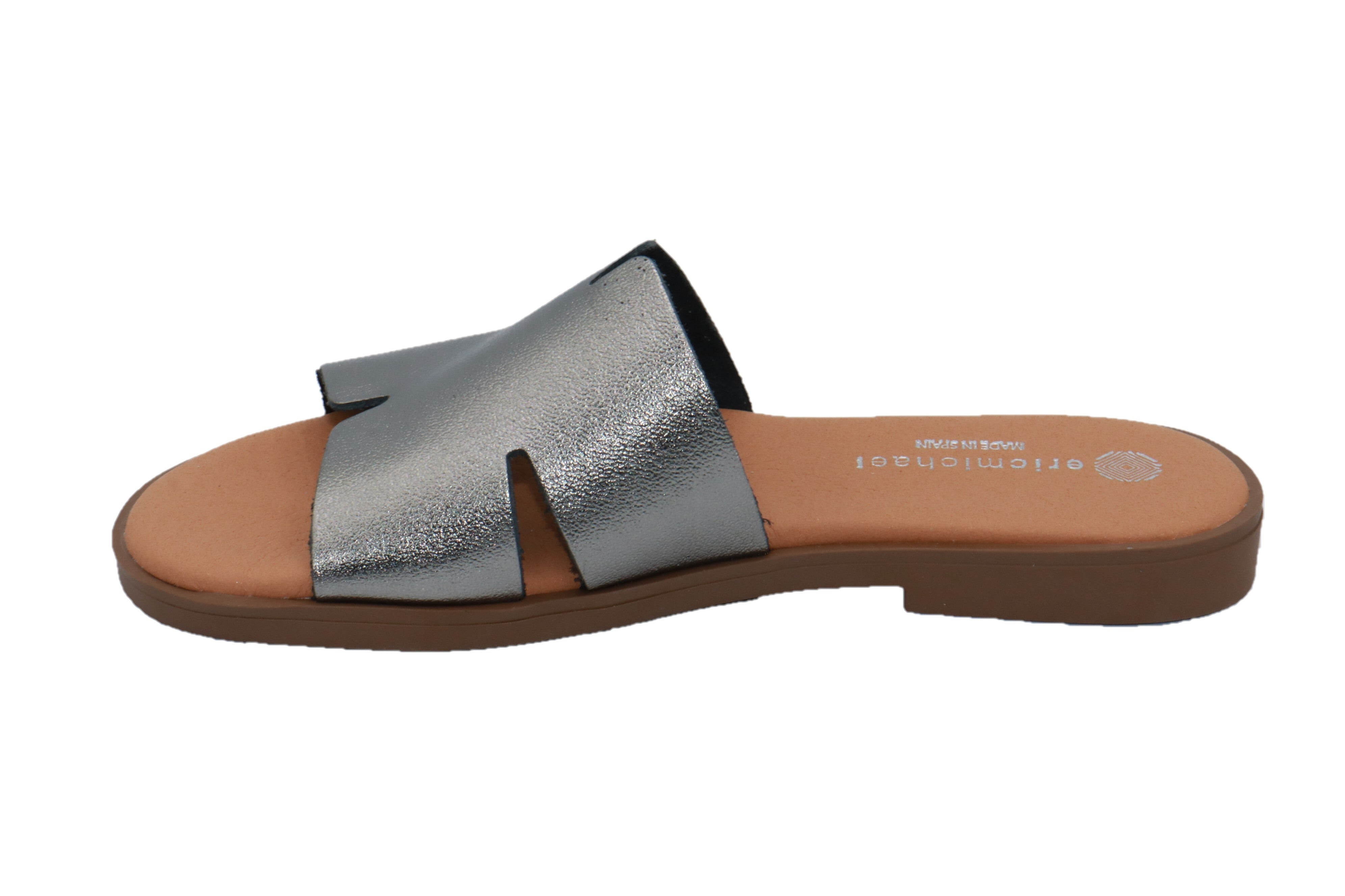 Eric Michael Molly Laser-Cut Slide Sandal