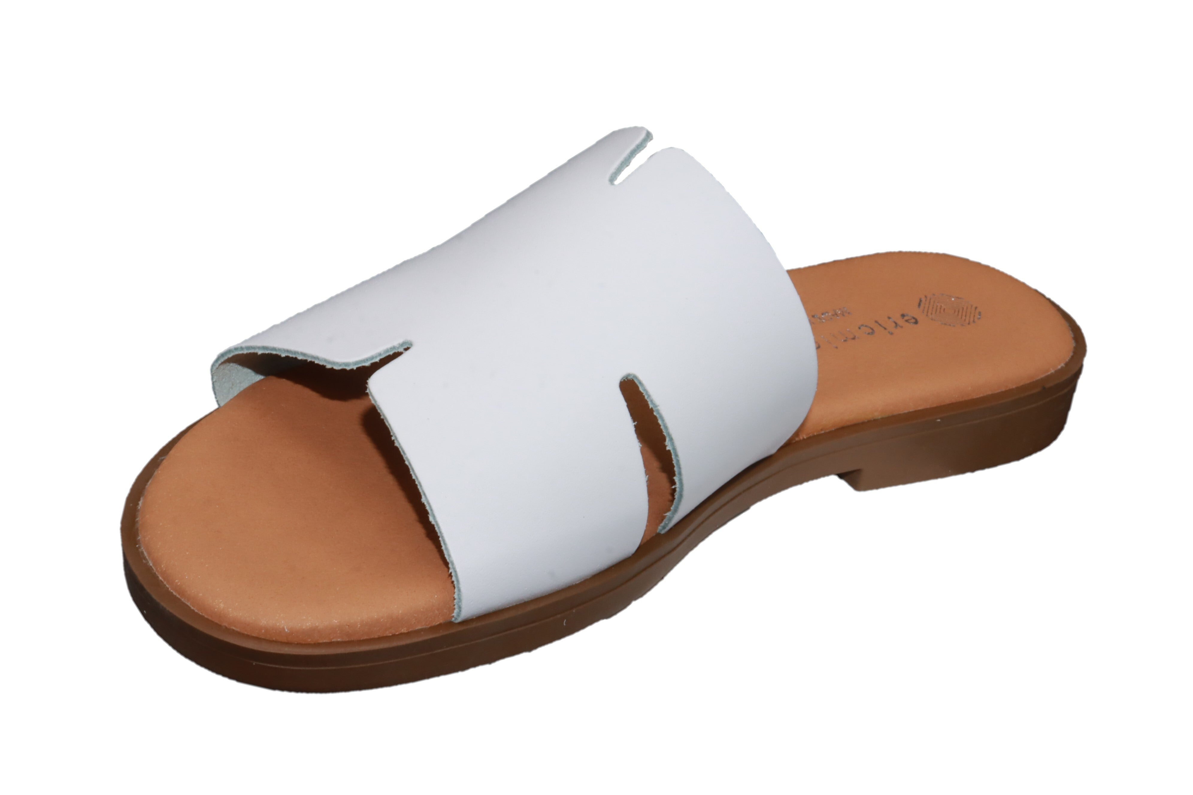 Eric Michael Molly Laser-Cut Slide Sandal