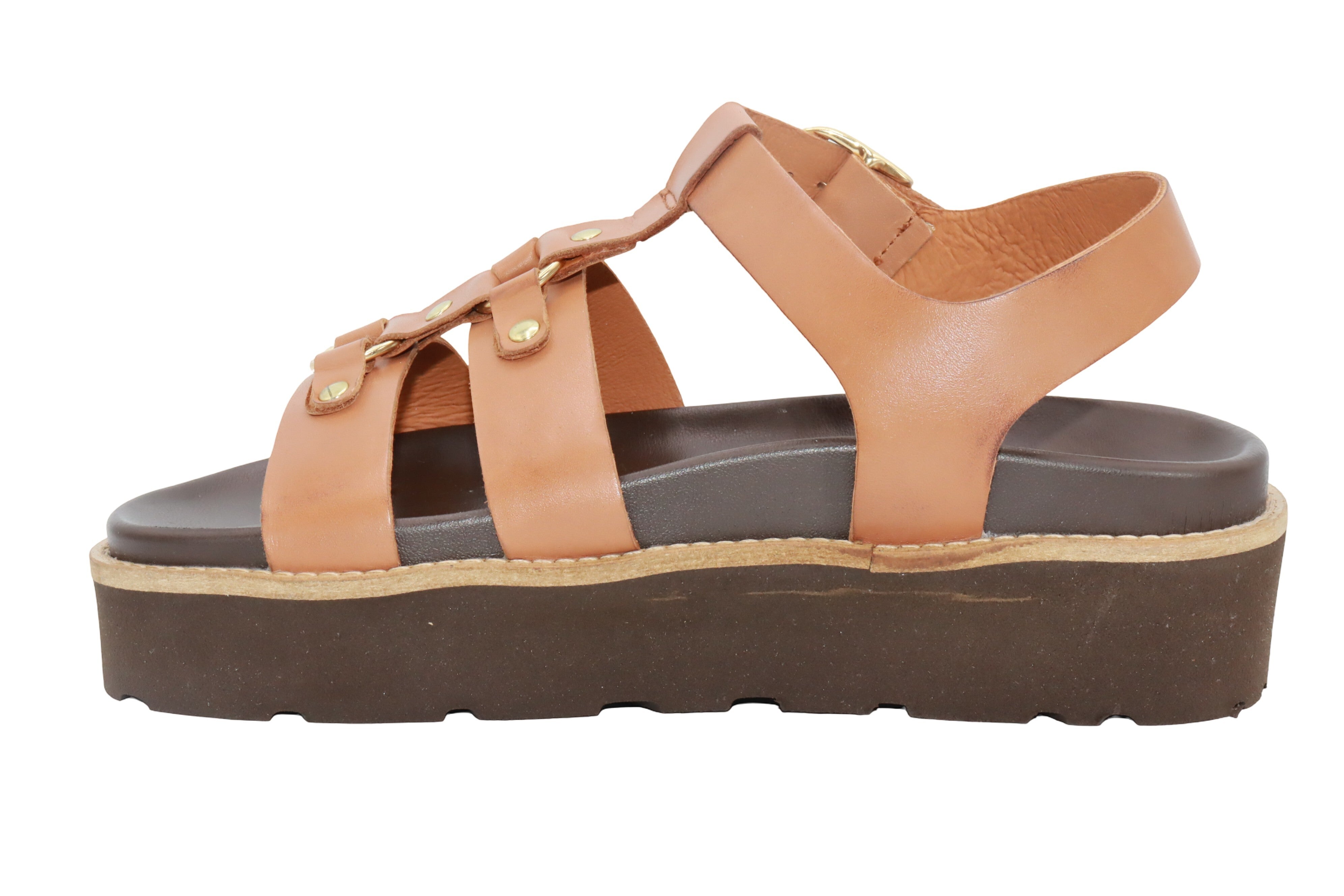 Eric Michael Monaco Asymmetric Womens Sandal