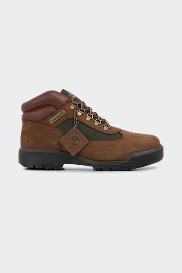 Timberland Keele Ridge Waterproof Men's Hiking Boots — Brown Leather