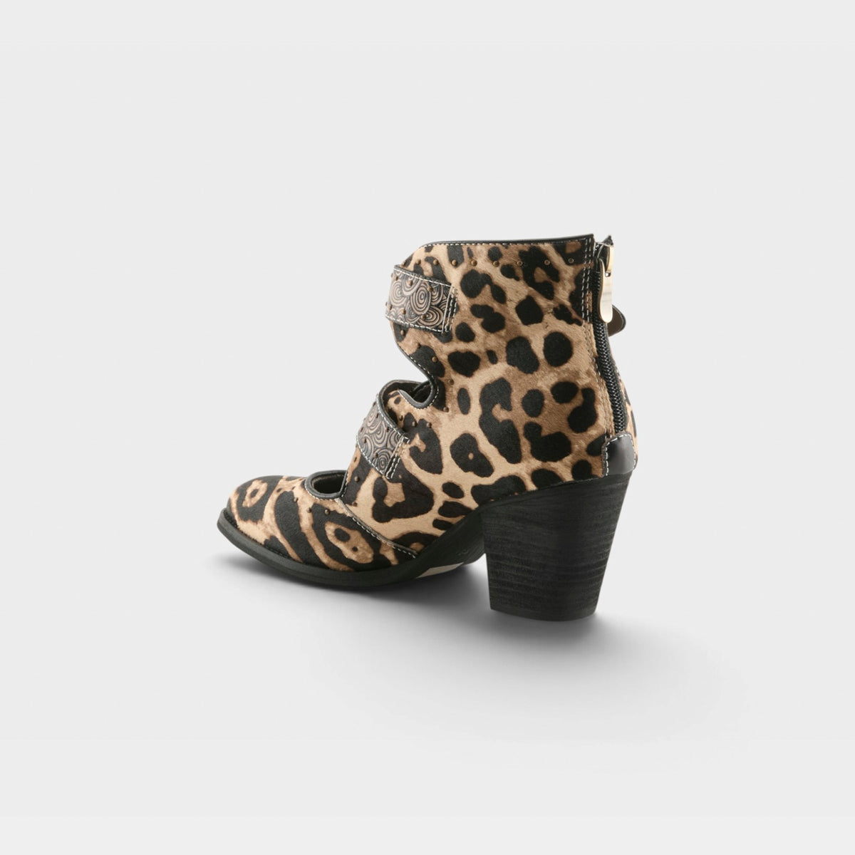 L'Artiste Notched-Leo Boots — product view 6
