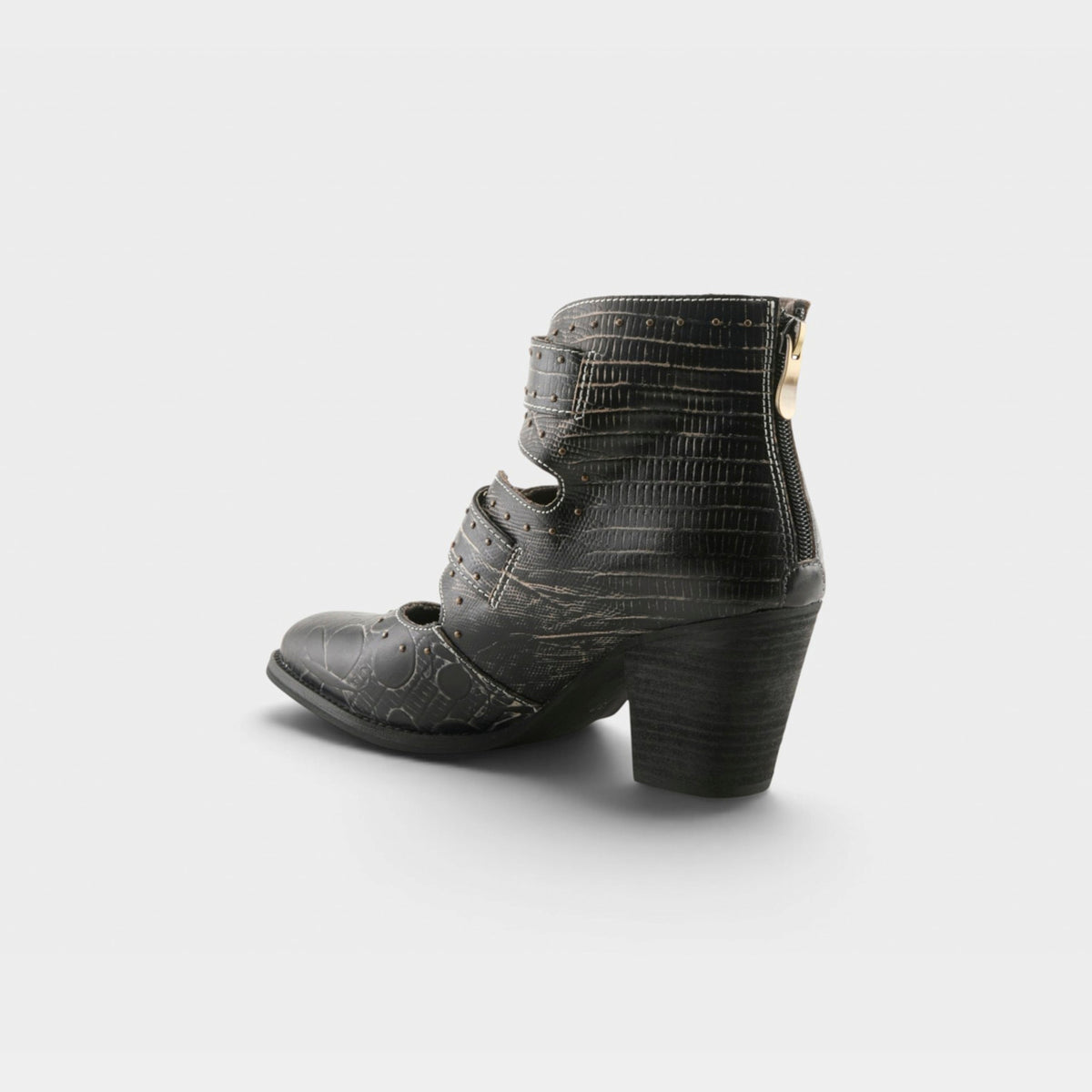 L'Artiste Notched-Nature Boots — product view 18
