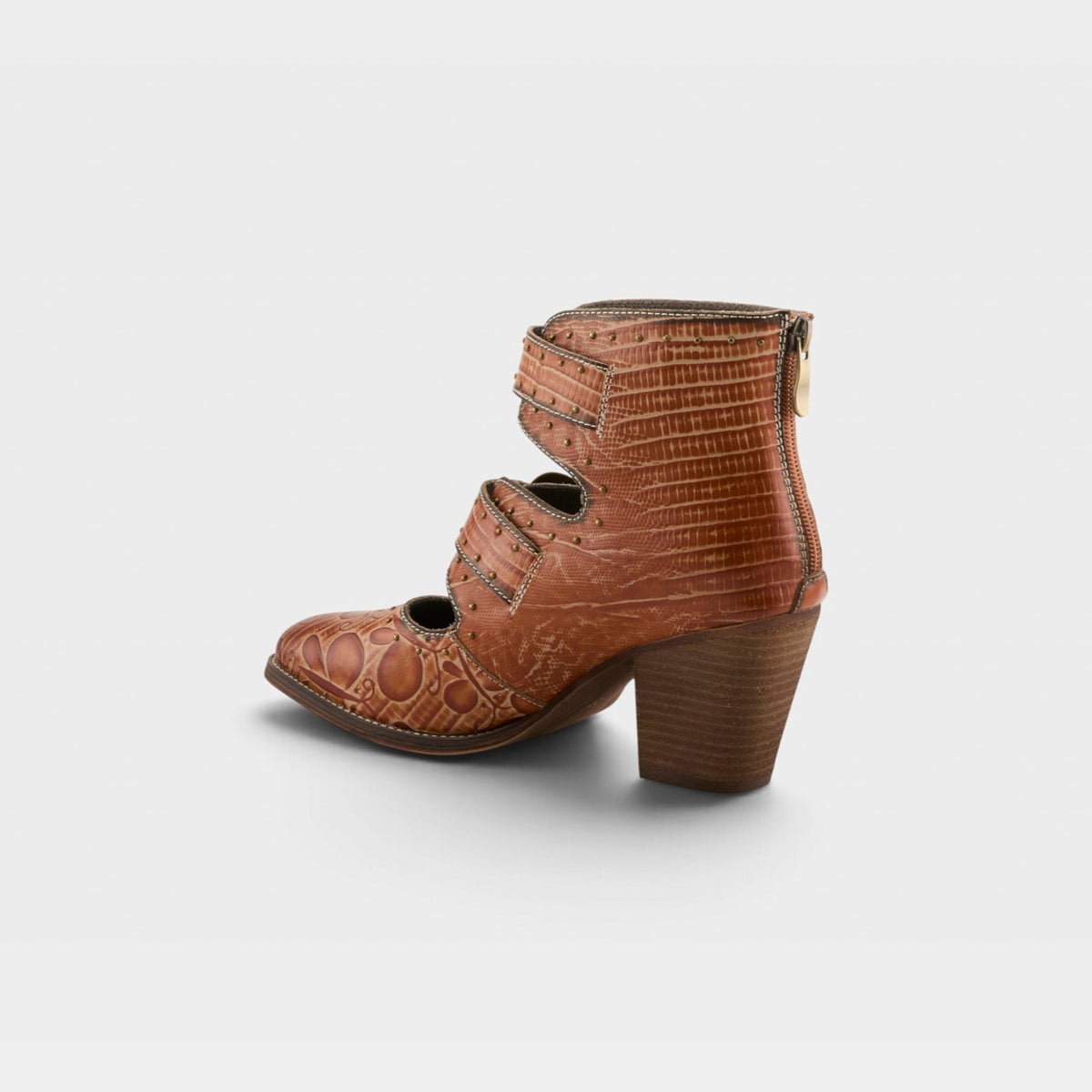 L'Artiste Notched-Nature Boots — product view 10